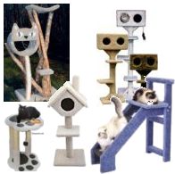cat furniture, cat posts, cat scratching posts, sisal rope, cat perch